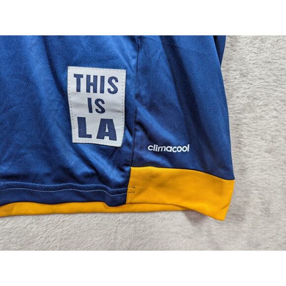 NWT 2015 Adidas MLS LA Galaxy Away Jersey Kit #8 Steven Gerrard Liverpool MEDIUM - Picture 5 of 11